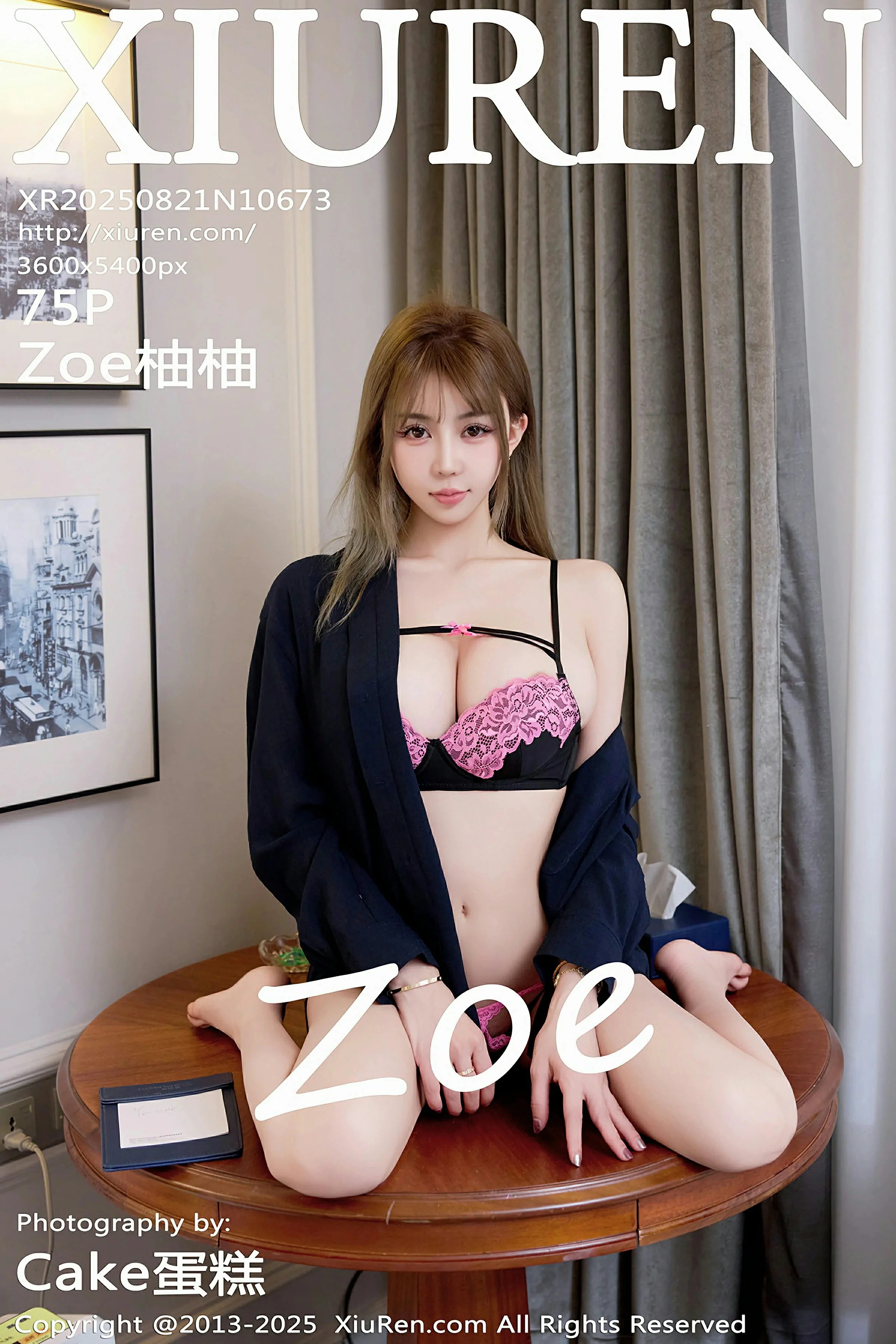 [XIUREN秀人网] 2025.08.21 No.10673 Zoe柚柚